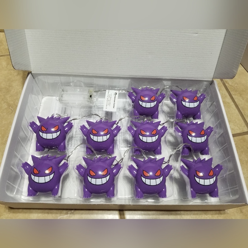 Pokemon Center Gengar String Lights - Picture 2 of 3